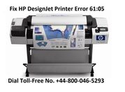  Fix HP DesignJet Printer Error 61:05 